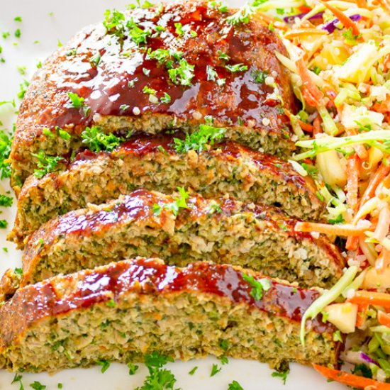 Chicken Meatloaf With Vegetables