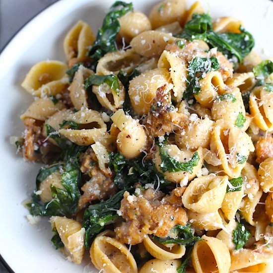 Italian Chicken Sausage Pasta