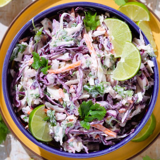 Cilantro Lime Slaw