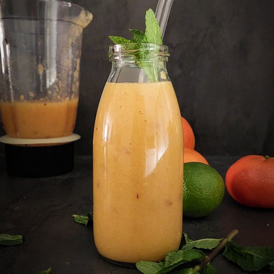 Orange Mango Lime Smoothie