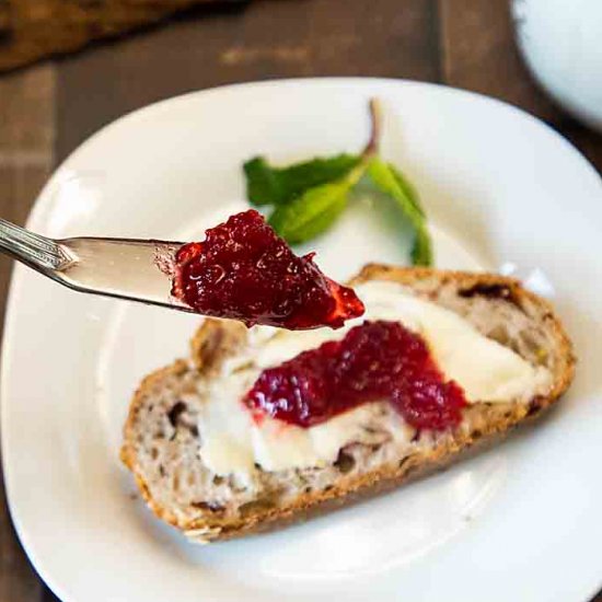 Easy Cranberry Jam