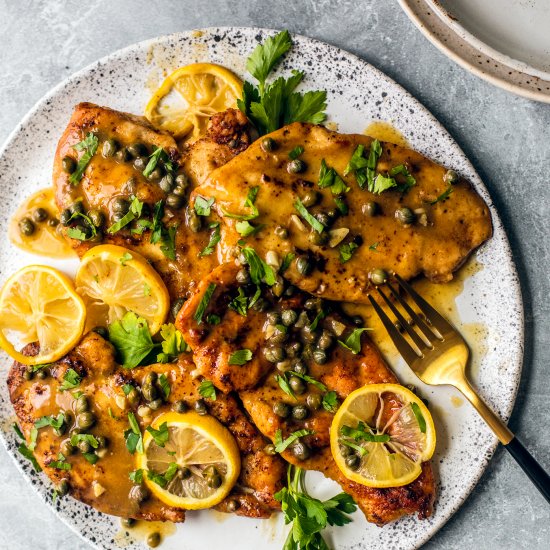 easy chicken piccata