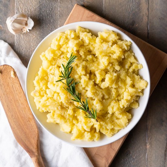 Italian Olive Oil Mashed Potatoes