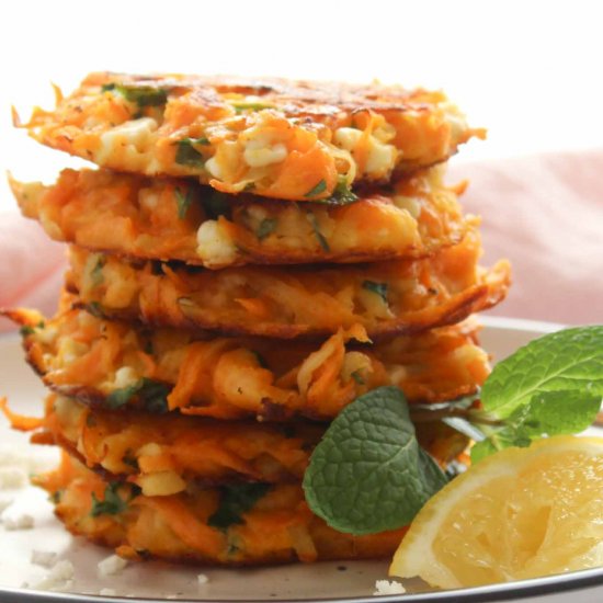 Sweet potato fritters