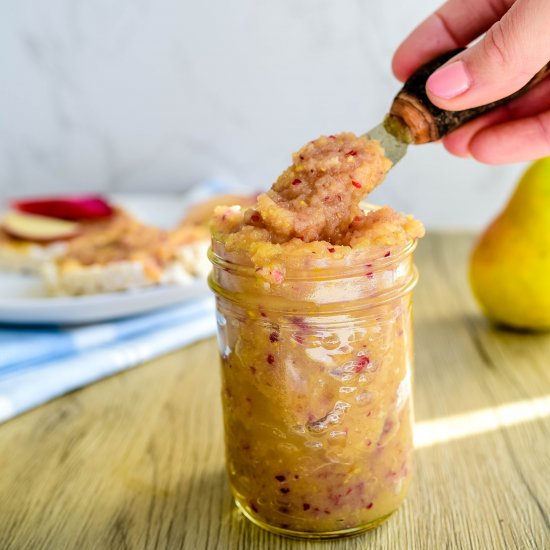 GINGER, APPLE AND PEAR JAM