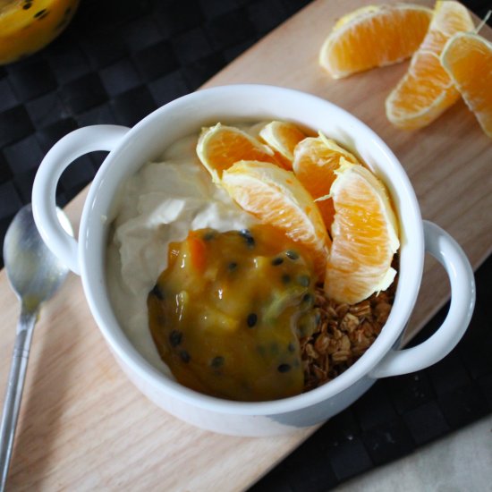 Vegan Passionfruit Curd