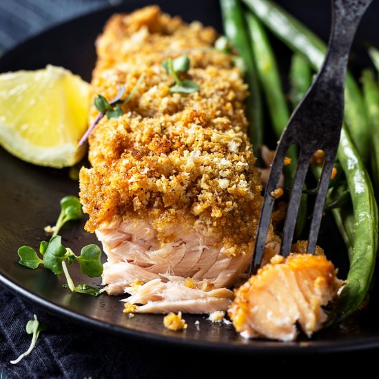 Parmesan Crusted Salmon