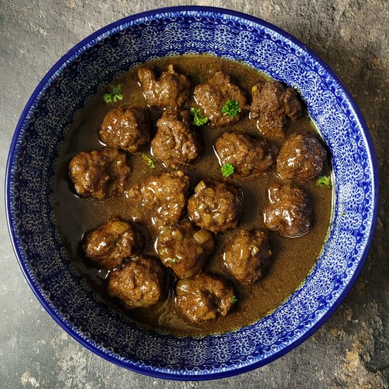 meatballs from Liege