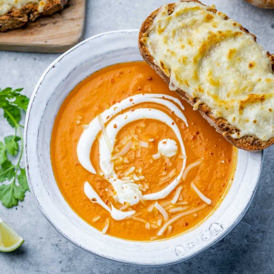 ROASTED BUTTERNUT SQUASH SOUP