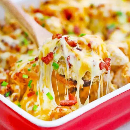 Chicken Bacon Ranch Casserole