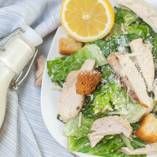 Homemade Caesar Salad Dressing