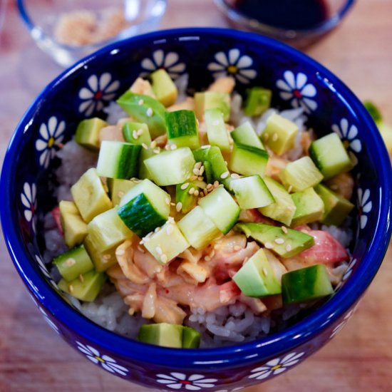 Spicy Cali Sushi Bowl