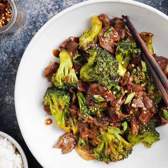 Beef & Broccoli Stir Fry