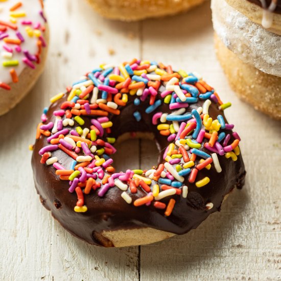 Vegan Baked Doughnuts