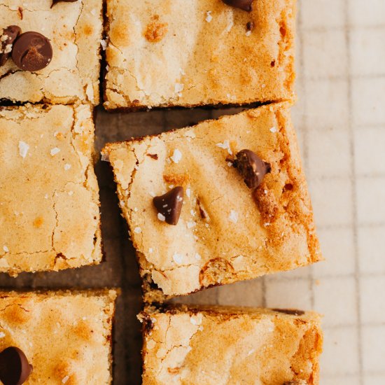 Brown Butter Blondies