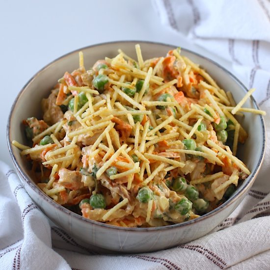 Brazilian Chicken and Veggie Salad