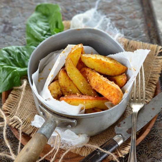 Oven-Baked Country Potatoes Recipe