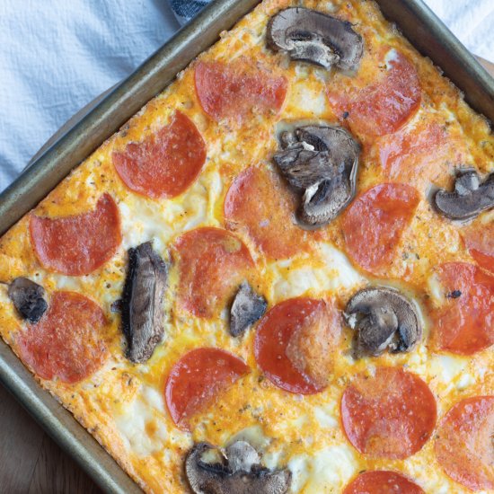 Pizza Sheet Pan Eggs