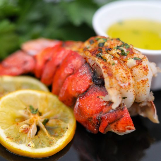 Lobster Tails With Garlic Butter