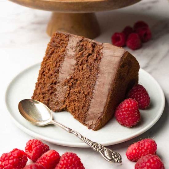 Chocolate mousse cake