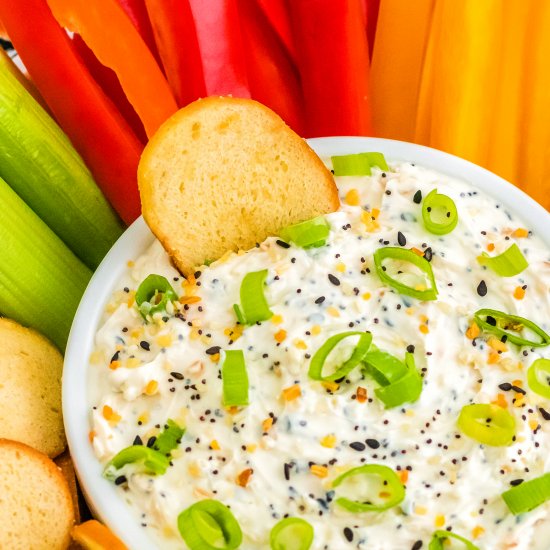 Everything but the Bagel Dip