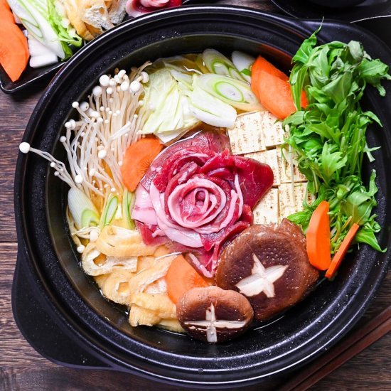 Botan Nabe (Wild Boar Hot Pot)