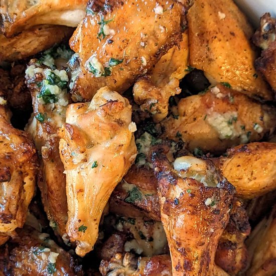 Garlic Butter Chicken Wings