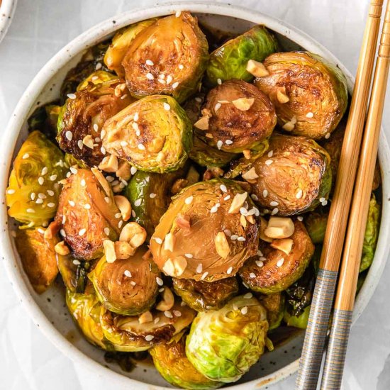 Kung Pao Brussels Sprouts