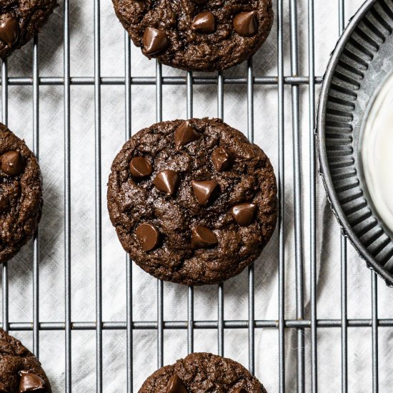 Double Chocolate Chip Cookies