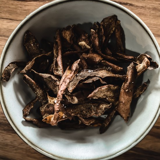 No-Waste Sweet Potato Chips