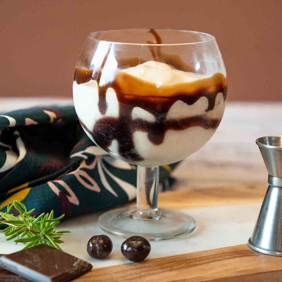 Frozen Mudslide Ice Cream Drink