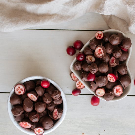 Chocolate Covered Cranberries