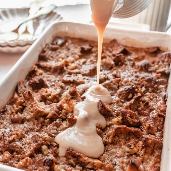 Banana Bread Bread Pudding