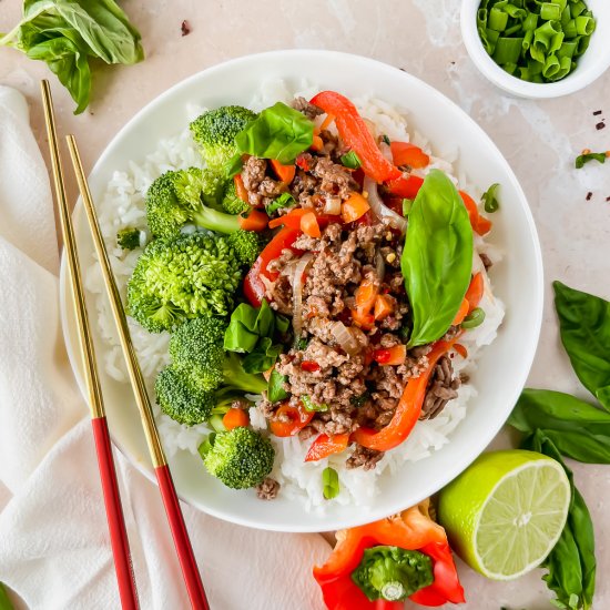 Thai Basil Beef