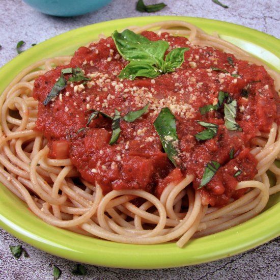 Easy Homemade Marinara Sauce