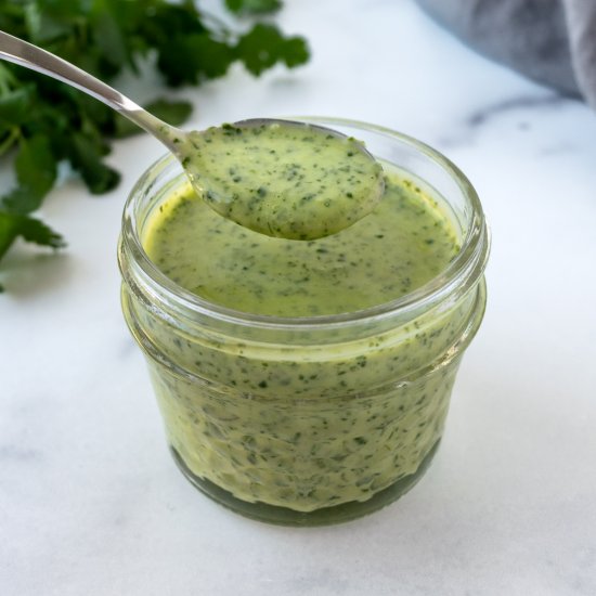 Yogurt Cilantro Lime Dressing