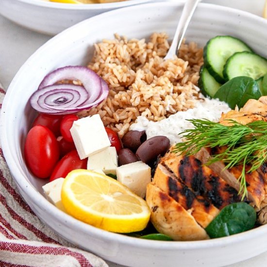 Greek Chicken Bowl