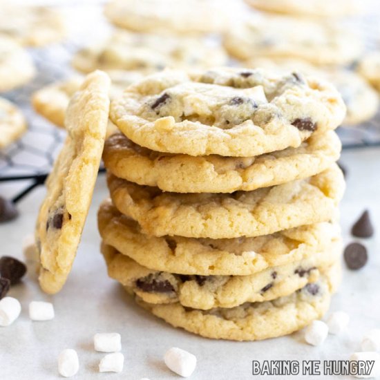 Chocolate Chip Marshmallow Cookies