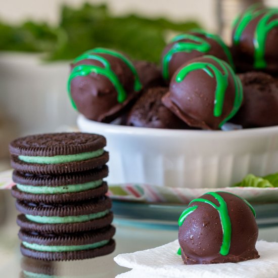 Mint Oreo Balls