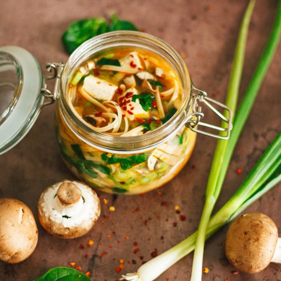 Pour Over Spicy Miso Noodle Soup