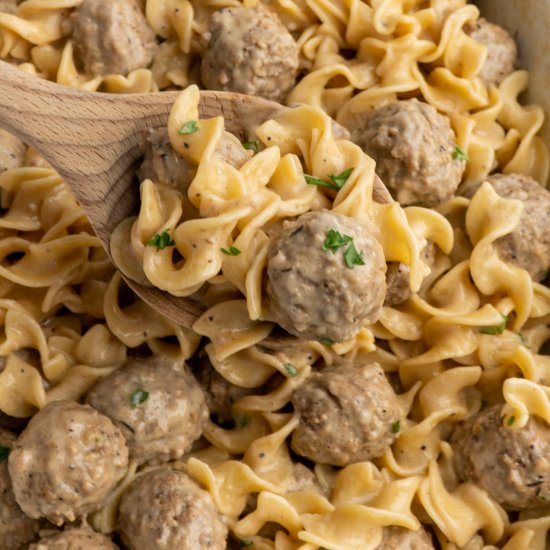 Crock Pot Swedish Meatballs