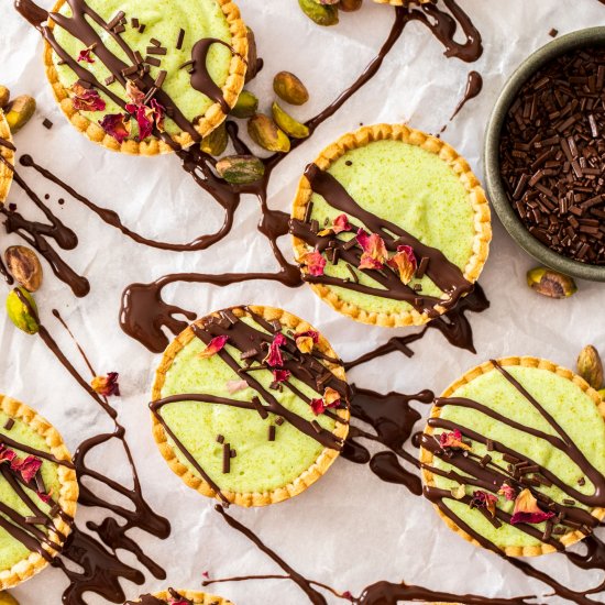 Pistachio Tartlets