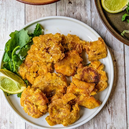 Tostones – Fried Green Plantains