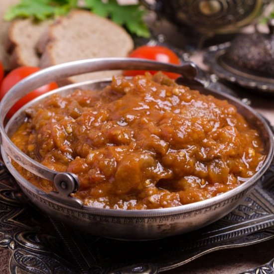 Lal Mirch Chutney (Sauce)  Recipe