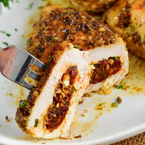 Sun Dried Tomato Feta Chicken