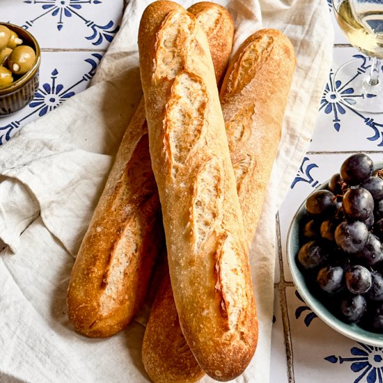 Sourdough Baguette Recipe