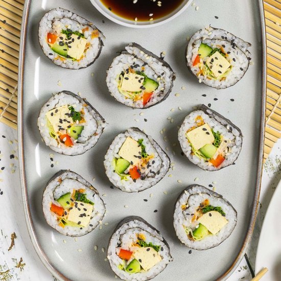 Tofu Sushi Rolls