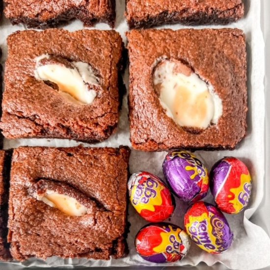 Crème Egg Brownies