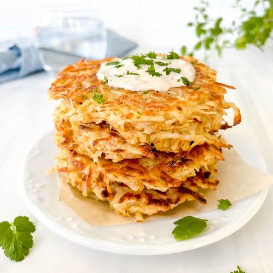 Grated Potato Fritters