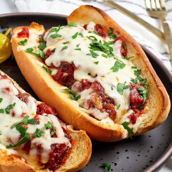 Vegeterian Meatball Subs